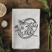 Stay Wild Embroidery Design