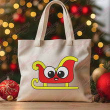 Christmas Cartoon Sled Embroidery Design