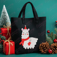 Christmas Llama Embroidery Design
