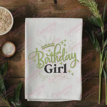 Birthday Girl Machine Embroidery Design