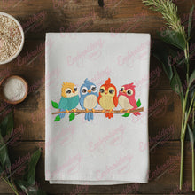 Cute Birds Set Embroidery Design