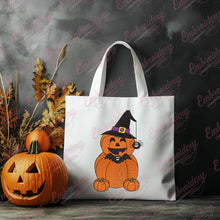 Halloween Happy Pumpkin Embroidery Design
