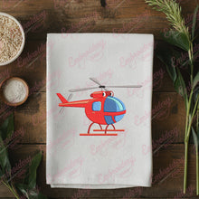 Toy Helicopter Embroidery Design