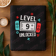 Level 9 Unlocked Gamer Birthday Embroidery Design