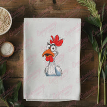 Angry Rooster Embroidery Design
