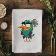 Angry Crazy Bird Embroidery Design