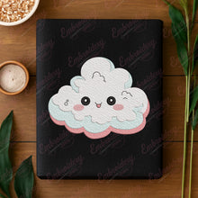 Kawaii Cloud Embroidery Design