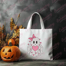 Halloween Ghost Be My Boo Embroidery Design