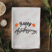 Happy Thanksgiving Embroidery Design Instant Download