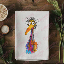 Whimsical Kevin Bird Embroidery Design