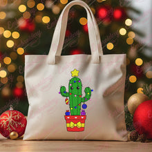 Christmas Cactus Delight Embroidery Design