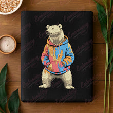 Funny Polar Bear Embroidery Design