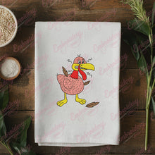Funny Thanksgiving Turkey Embroidery Design