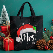 Mrs. Claus Christmas Hat Embroidery Design