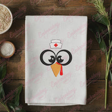 Nurse Turkey Thanksgiving Embroidery Design