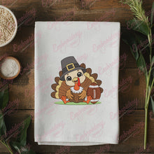 Little Turkey Thanksgiving Player Embroidery Design