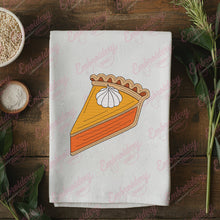 Slice of Pumpkin Pie Thanksgiving Embroidery Design