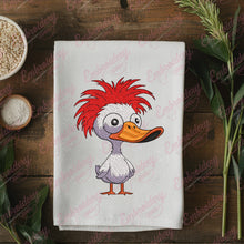 Funny Duck Embroidery Design