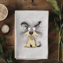 Crazy Dog Clipart Embroidery Design