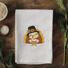 Thanksgiving Cute Turkey Embroidery Design