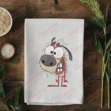 Crazy Dog Embroidery Design