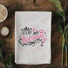 It's My Birthday Embroidery Design