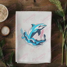 Dolphin Leaping From The Water Embroidery Design