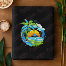 Summer Sunset Machine Embroidery Design