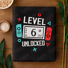 Level 6 Unlocked Gamer Birthday Embroidery Design