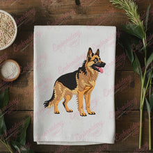 German Shepherd Dog Embroidery Design
