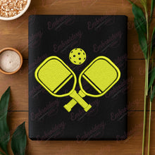 Pickleball Embroidery Design