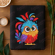 Colorful Owl Bird Embroidery Design