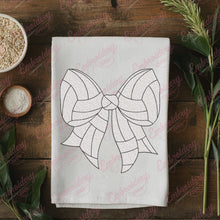 Vollyball Coquette Bow Embroidery Design