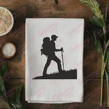 Hiker Hiking Embroidery Design
