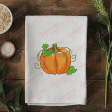 Thanksgiving Pumpkin Embroidery Design