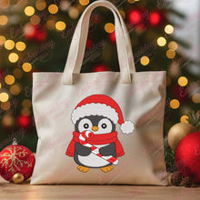 Christmas Penguin In Santa Hat Embroidery Design
