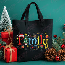 Christmas Family Joy Embroidery Design