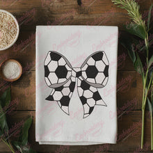 Soccer Simple Bow Embroidery Design