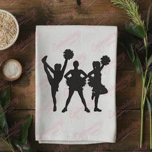 Cheerleader Embroidery Design