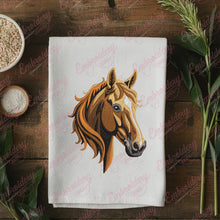 Elegant Horse Head Embroidery Design