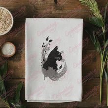 Cat Drawing Step By Step Embroidery Design