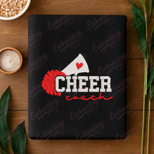 Cheer Coach Cheerleader Embroidery Design
