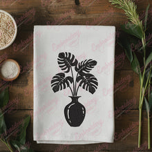 Tropical Plant Embroidery Design