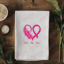Faith Hope Love Breast Cancer Embroidery File