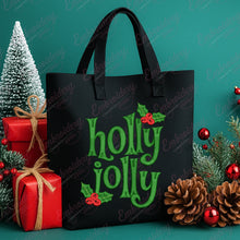 Holly Jolly Christmas Embroidery Design