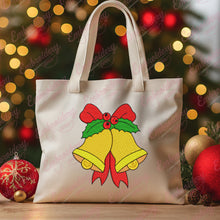 Christmas Festive Bells Embroidery Design