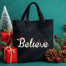 Believe Christmas Embroidery Design