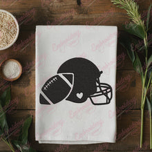 American Football Helmet Embroidery Design