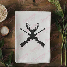 Funny Deer Hunting Embroidery Design