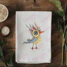 Funny & Silly Crazy Bird Embroidery Design